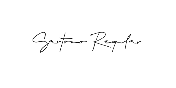 Sartono Regular Logo