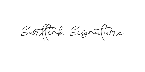 Sarttink Signature Logo