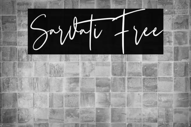 Sarvati Free Font examples