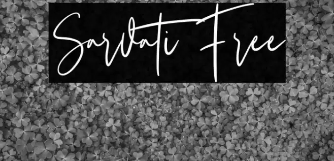 Sarvati Free Font examples