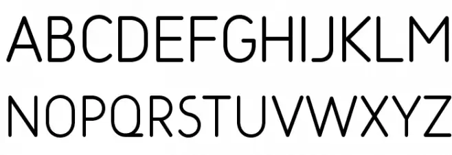 SarySoft-Light Schriftart Groß