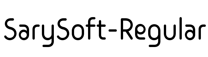 SarySoft-Regular Polices