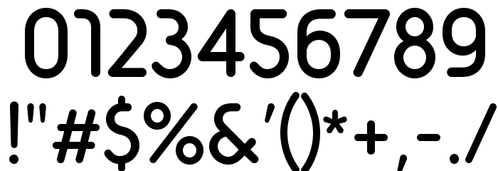 SarySoft-SemiBold Font OTHER CHARS