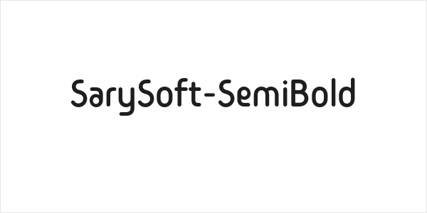 SarySoft-SemiBold Logo