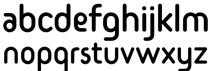 SarySoft-SemiBold Font LOWERCASE