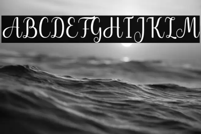 Sashamitha Font examples