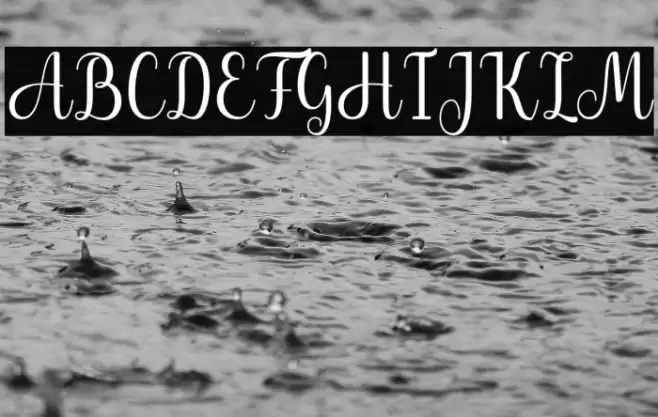 Sashamitha Font examples