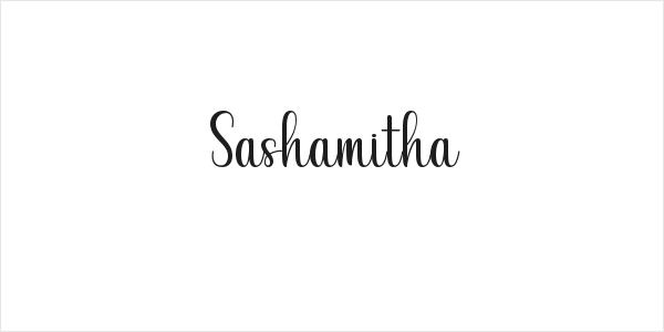 Sashamitha Logo
