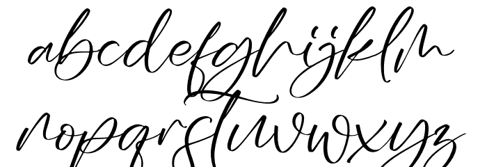 Sashmitha Whitmore Font Litere mici