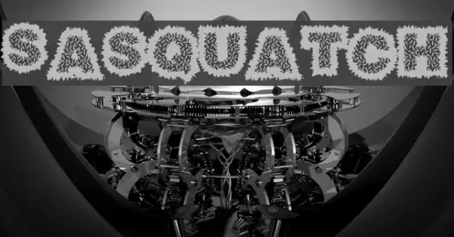 Sasquatch フォント examples