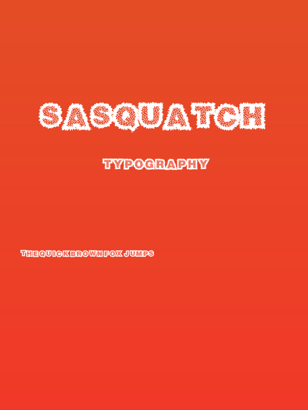 Sasquatch Poster