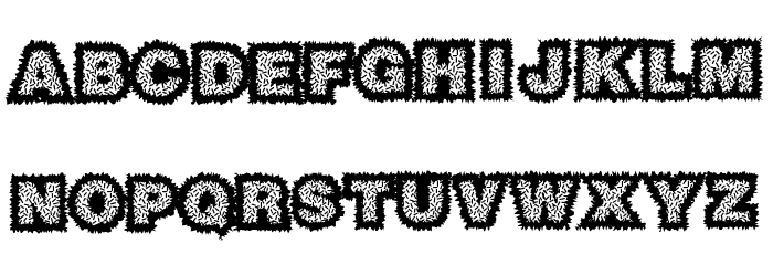 Sasquatch Font LOWERCASE