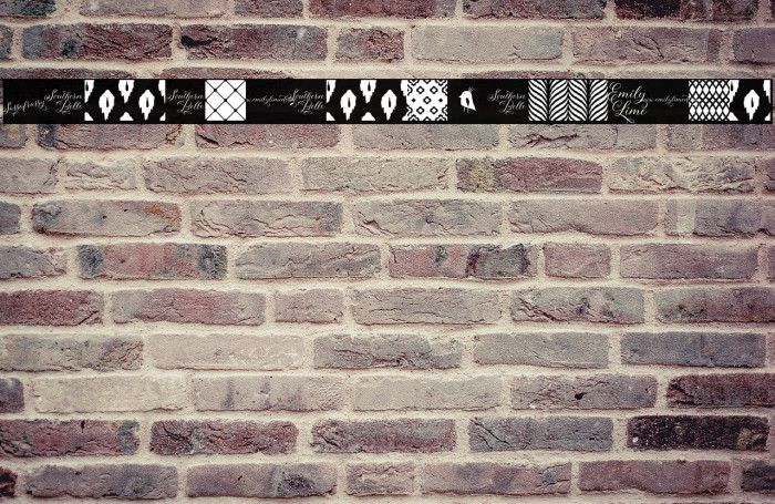 SassafrassyPatterns Font examples