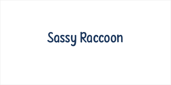 Sassy Raccoon Logo