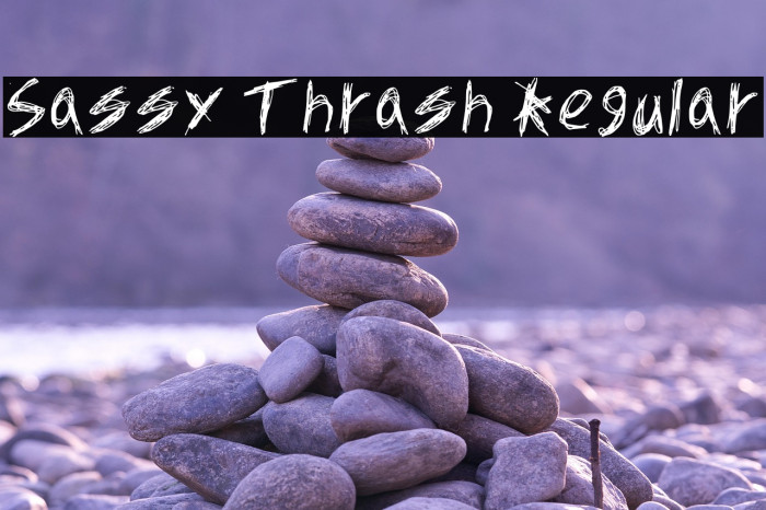 Sassy Thrash Regular Example 1