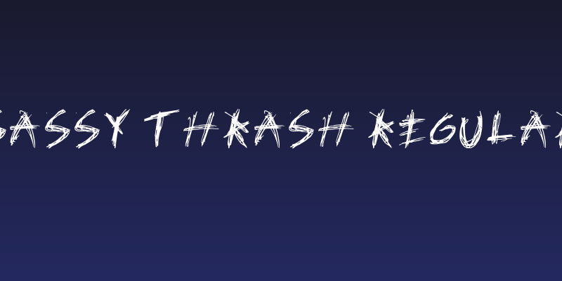 Sassy Thrash Regular Social Header