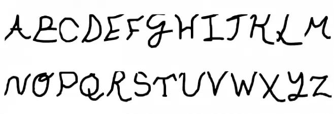 Sassy snowflake Medium Schriftart Groß