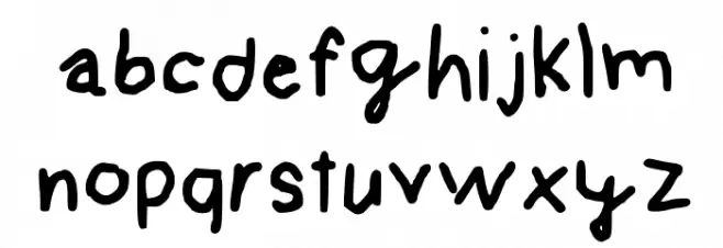 Sassy snowflake Medium Fonte MINÚSCULAS