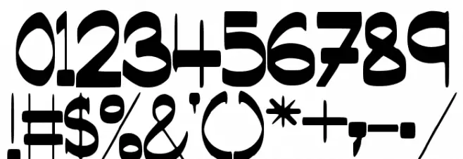 SassyBlogger Font OTHER CHARS