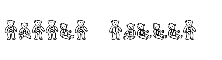 Sassys Teddys 1 Font