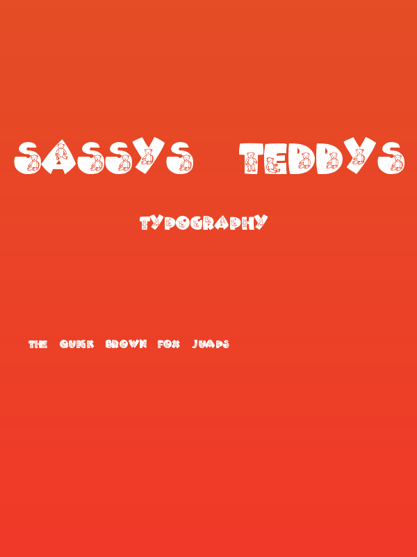 Sassys Teddys 2 Poster