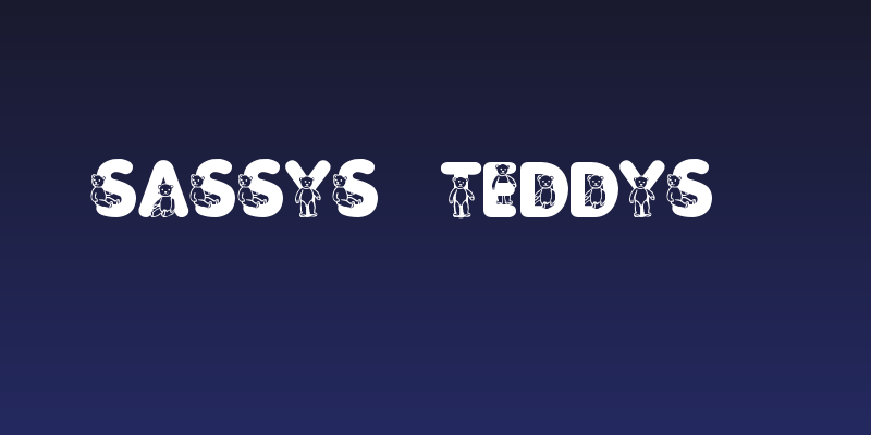 Sassys Teddys 3 Social Header