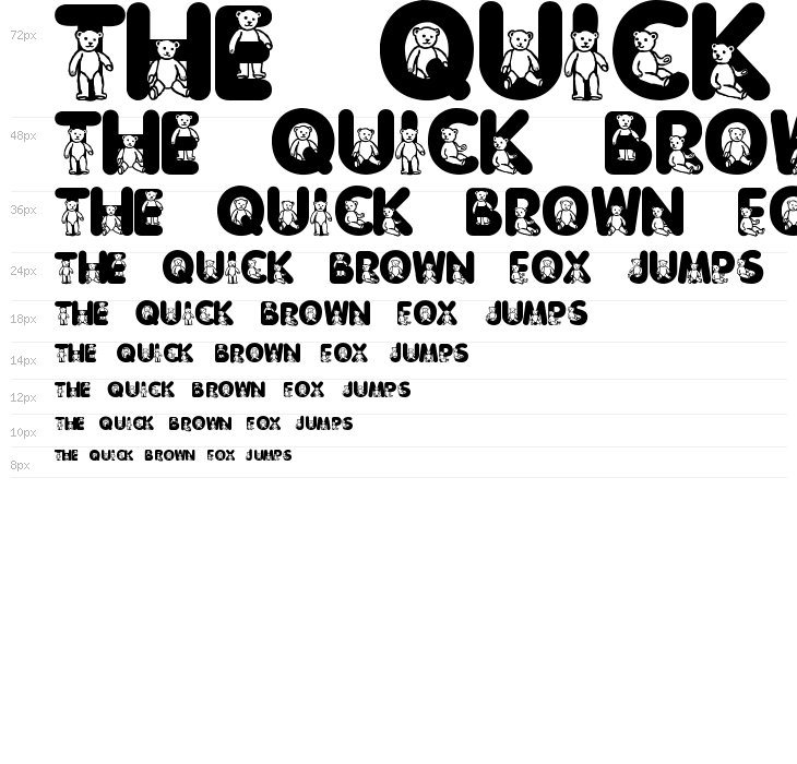 Sassys Teddys 3 Waterfall