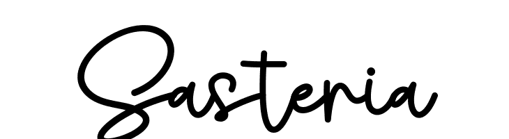 Sasteria  Скачать бесплатные шрифты