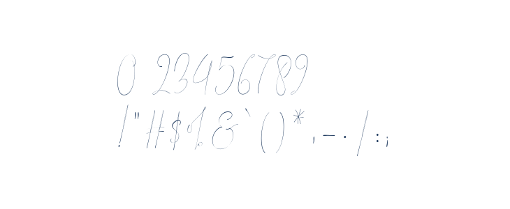 SasticaNora-Regular Other Characters