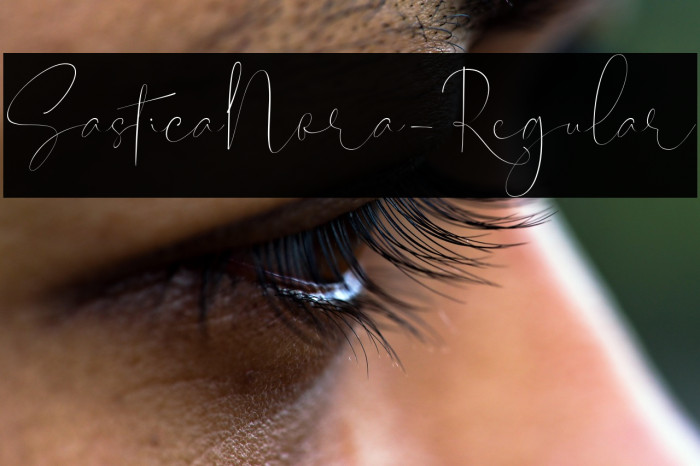 SasticaNora-Regular Example 3