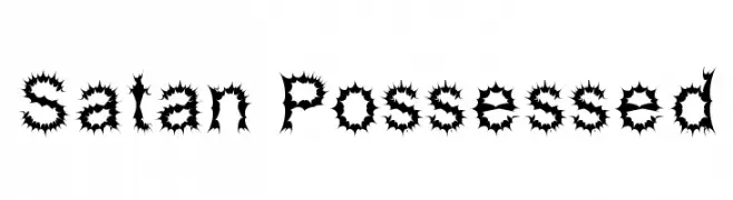 Satan Possessed  baixar fontes gratis