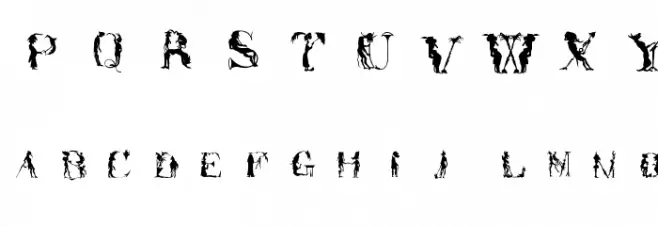 SatanicAlphabet Font OTHER CHARS