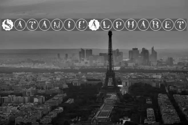 SatanicAlphabet Font examples