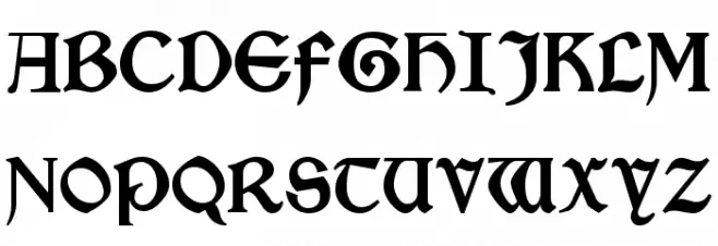 Satanick Regular Polices MAJUSCULES