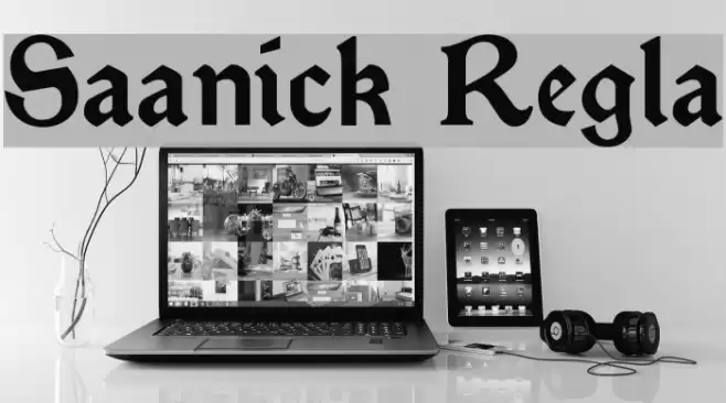 Satanick Regular Font examples