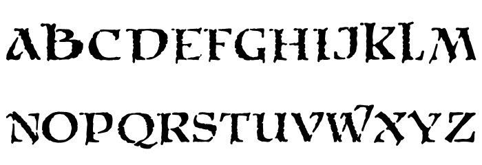 Satans Minions Font LOWERCASE