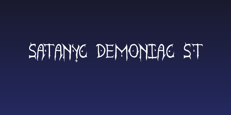 Satanyc Demoniac St Social Header