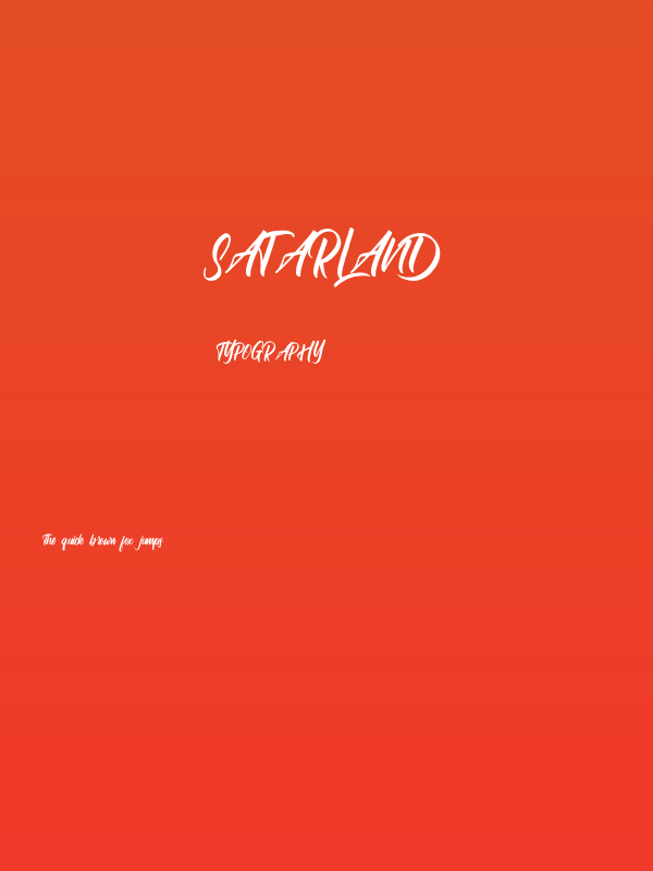 Satarland Poster