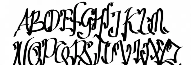Sathas Schriftart Groß
