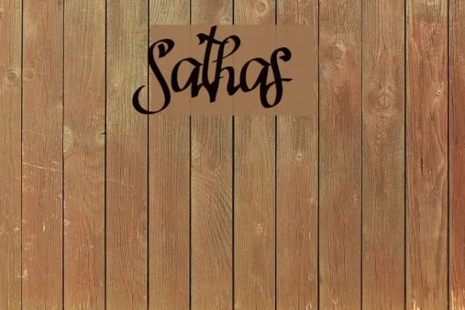 Sathas Example 3