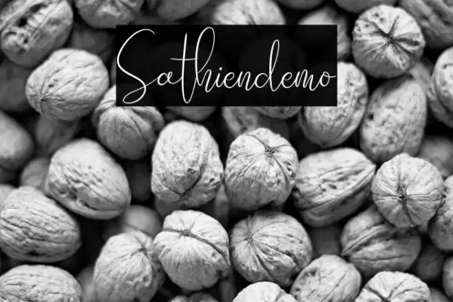 Sathien_demo Font examples