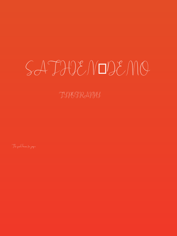 Sathien_demo Poster