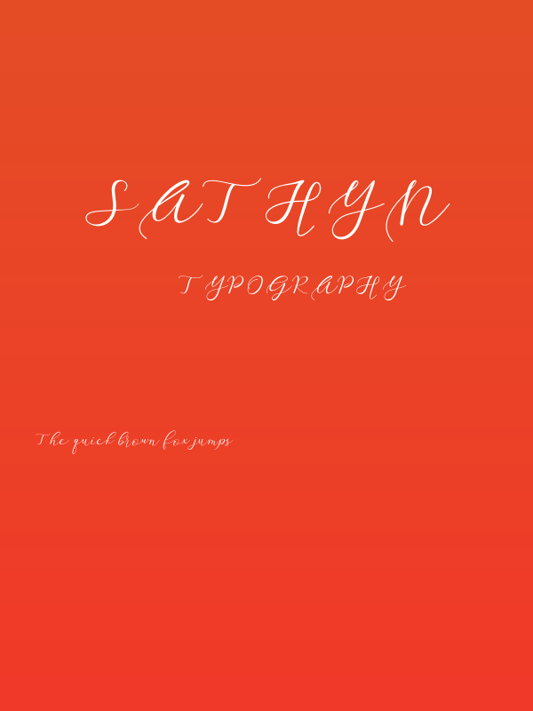 Sathyn Poster