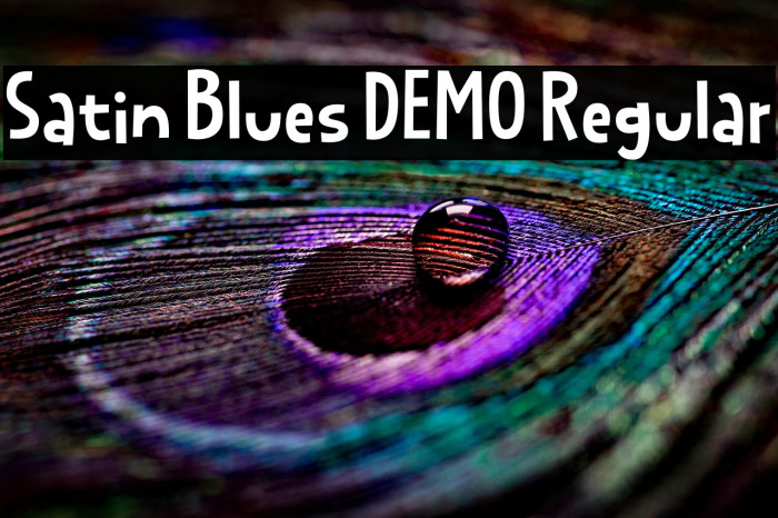 Satin Blues DEMO Regular Example 1