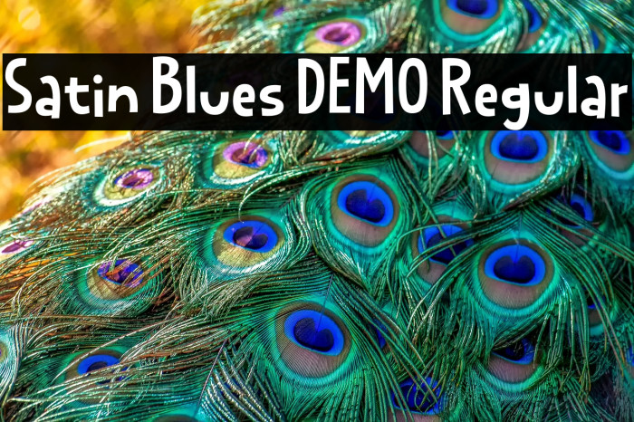 Satin Blues DEMO Regular Example 3