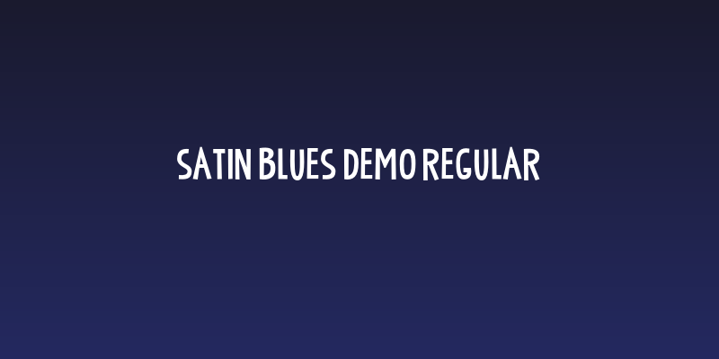 Satin Blues DEMO Regular Social Header