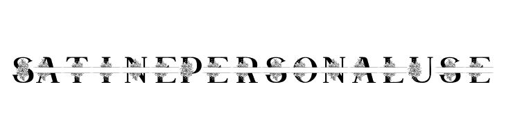 Satine Personal Use  Frei Schriftart Herunterladen
