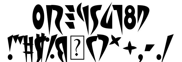Satire Font OTHER CHARS