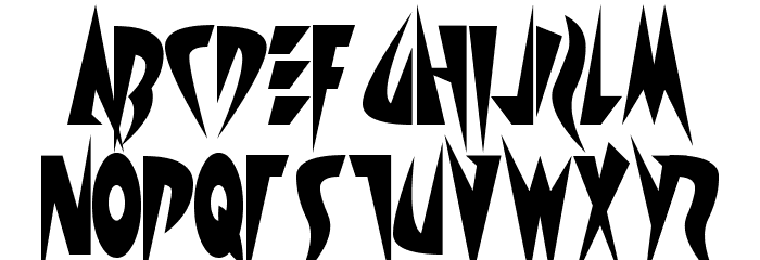 Satire Font LOWERCASE