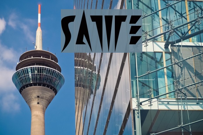 Satire Font examples